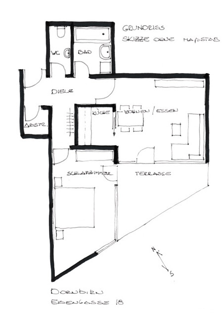 provisionsfrei: zentrale Mietwohnung mit Balkon im Zentrum von Dornbirn