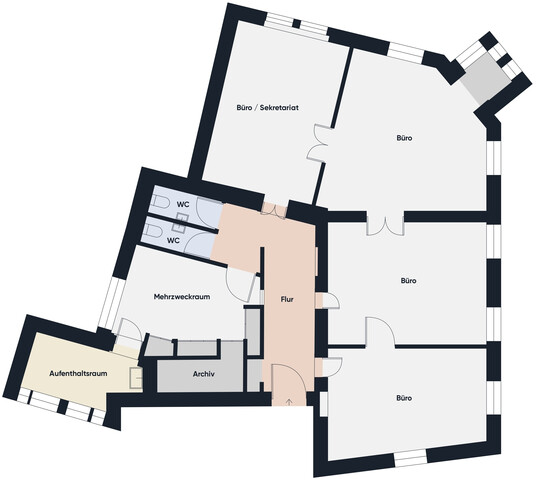 Historischer Charme trifft Toplage -
Ihre neue Bürofläche am Kornmarktplatz