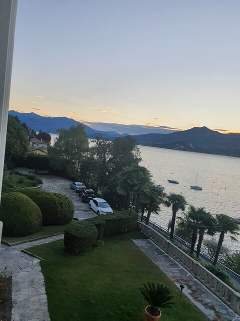 Ferienwohnung am Lago Maggiore in einer Jugendstilvilla am See