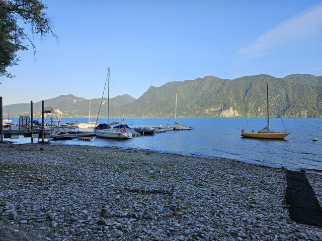 Ferienwohnung am Lago Maggiore in einer Jugendstilvilla am See