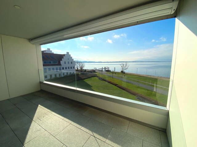 Wohnen am Bodensee mit direktem Seeblick: Exklusive 2-Zimmer-Terrassenwohnung in Lochau zu vermieten!