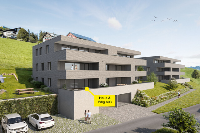 3-Zimmer Terrassenwohnung | A03