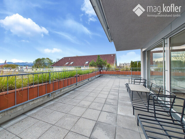 Seltene Gelegenheit: Exklusive Penthouse-Wohnung in Hard – mit 111 m² Terrasse und Rundumblick