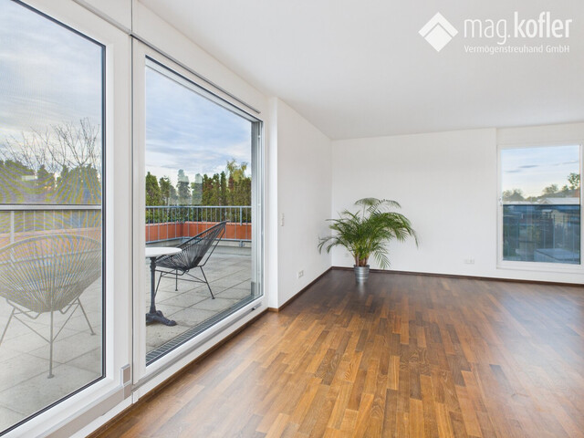Seltene Gelegenheit: Exklusive Penthouse-Wohnung in Hard – mit 111 m² Terrasse und Rundumblick