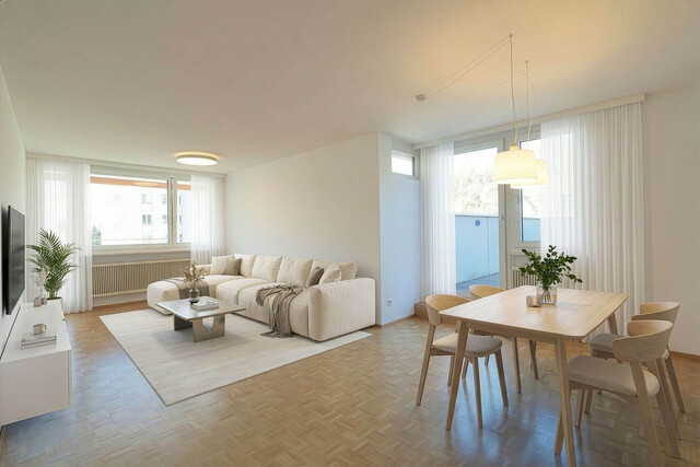 Zentrale 4 ZiWo mit grosser Dachterrasse und Panoramasicht