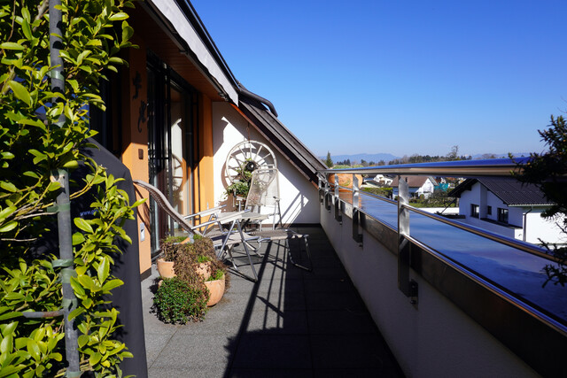 Gemütliche Maisonettewohnung mit tollem Bergblick