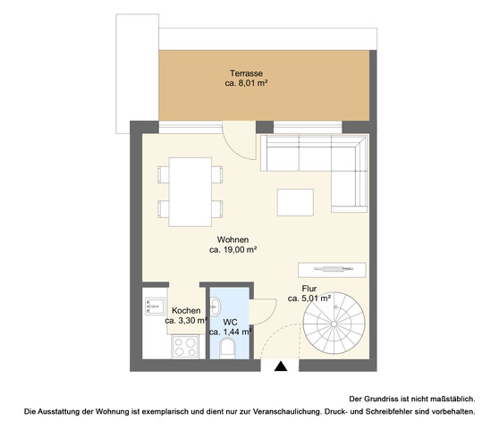 Gemütliche Maisonettewohnung mit tollem Bergblick