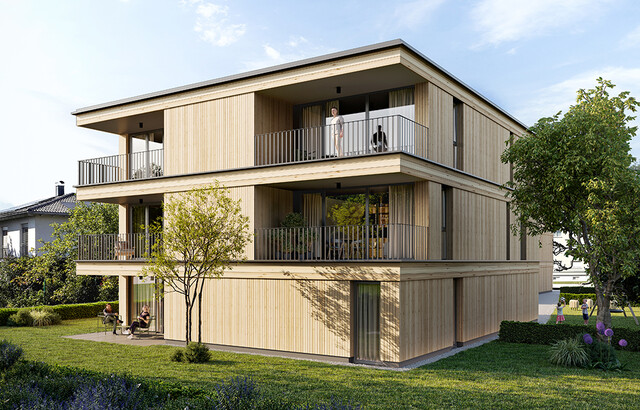 3-Zimmer Terrassenwohnung in schöner Lage im 'Hasenfeld' (Top B02)