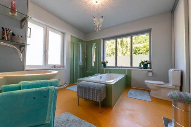 schöne, grosszügige Wohnung mit ruhigem Garten 