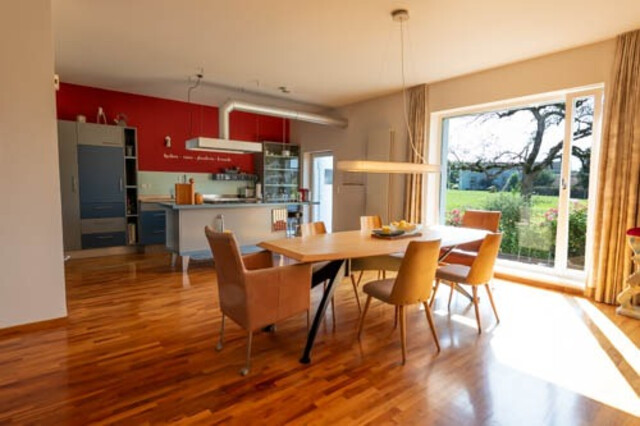 schöne, grosszügige Wohnung mit ruhigem Garten 