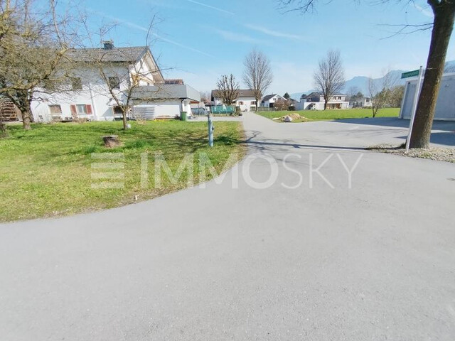Ruhig gelegenes Grundstück in einer Sackgasse