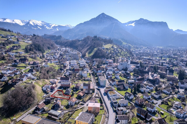 Attraktives Baugrundstück in Dornbirn-Oberdorf mit Teilungsmöglichkeit