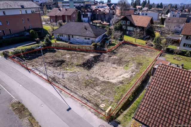 Attraktives Baugrundstück in Dornbirn-Oberdorf mit Teilungsmöglichkeit