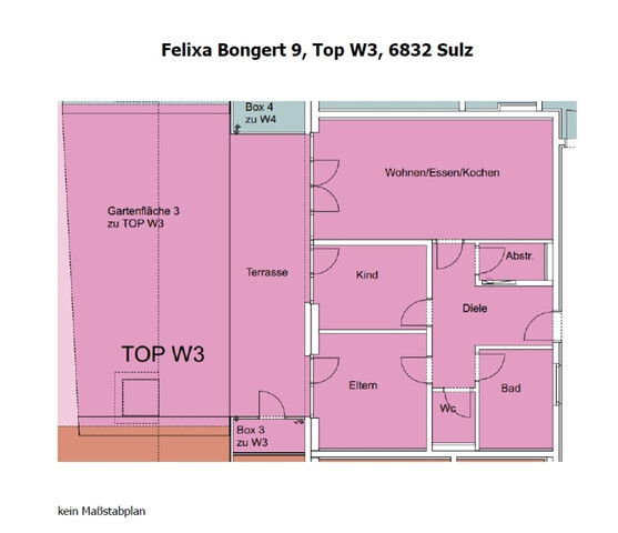 Neuwertige 3-Zimmer-Gartenwohnung in Sulz sucht einen Nachmieter!