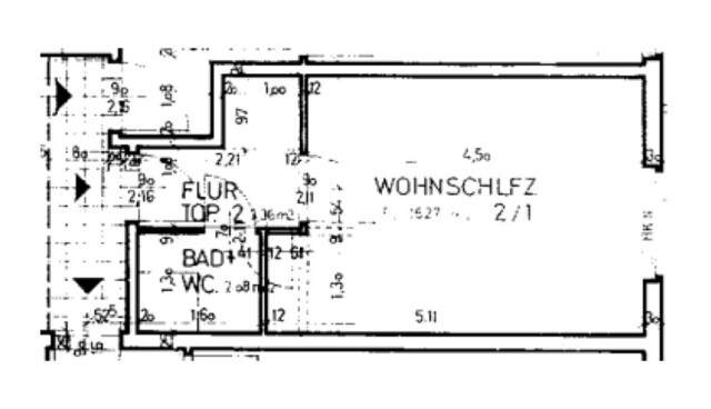1-Zimmer-Appartement