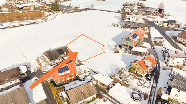 Alberschwende | Baugrundstück mit Bauerwartungsfläche