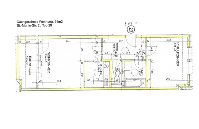 56m2, 2-Zimmer-Wohlfühlwohnung, provisionsfrei, renoviert für Single oder Paar, Balkonblick zur Karrenseilbahn...