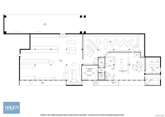 Mietobjekt Gewerbe Wallenmahd