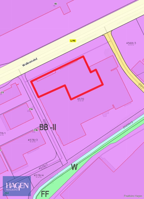 Mietobjekt Gewerbe Wallenmahd