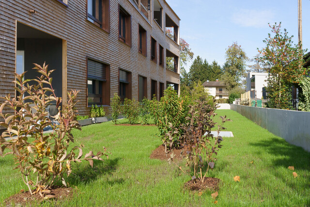 Neuwertige, hochklassige Gartenwohnung im Zentrum von Rankweil in ruhiger Wohnanlage