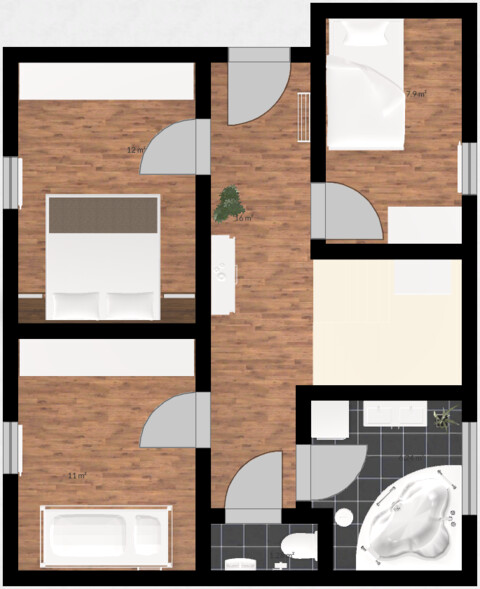 Familienfreundliche Ruhe-Oase in Stadtnähe: 4-Zimmer Maisonette Wohnung - provisionsfrei!