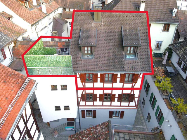 Wohnen über den Dächern: behagliche Maisonettewohnung in der Feldkircher Innenstadt