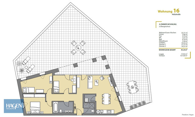Holzstraße 1 W16– Zeitgemäßes Wohnen im Herzen von Lustenau