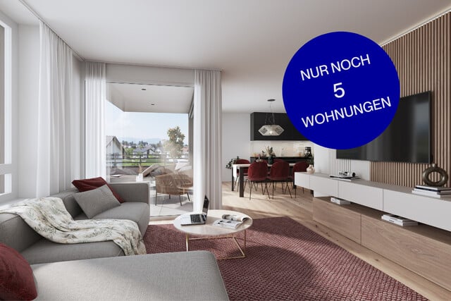 Sehr helle und sonnige 3-Zimmer-Wohnung mit Garten und großzügigem Wohn-Ess-Bereich!