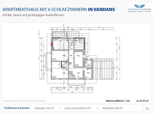 Apartmenthaus mit 6 Schlafzimmern - attraktive Anlagechance