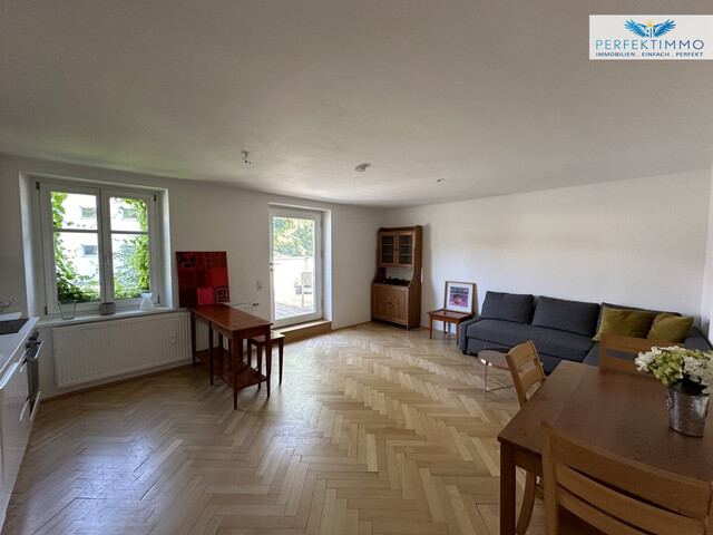 Möblierte Wohnung mit sonniger Terrasse