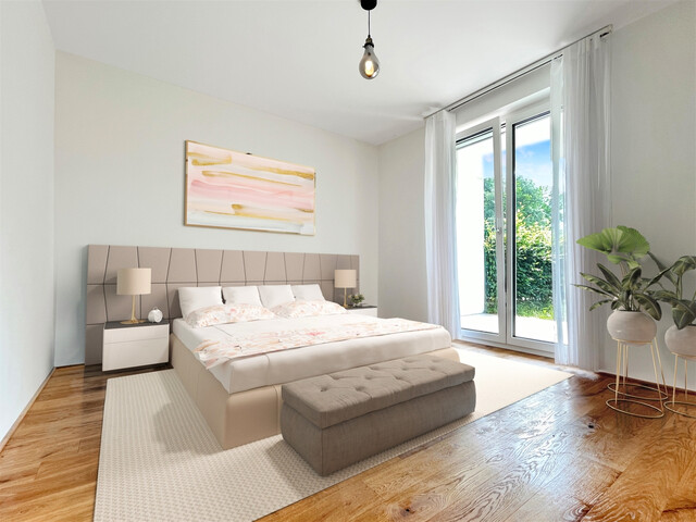 Attraktive 2-Zimmer-Gartenwohnung mit hochwertiger Ausstattung