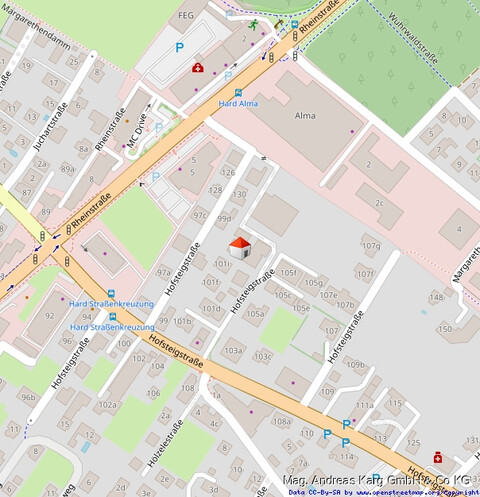 Hard: Wohnen mit Garten – Stilvolle 3-Zimmer-Wohnung