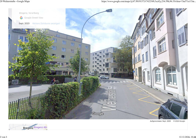  sehr schöne Garten-Wohnung in Bregenz