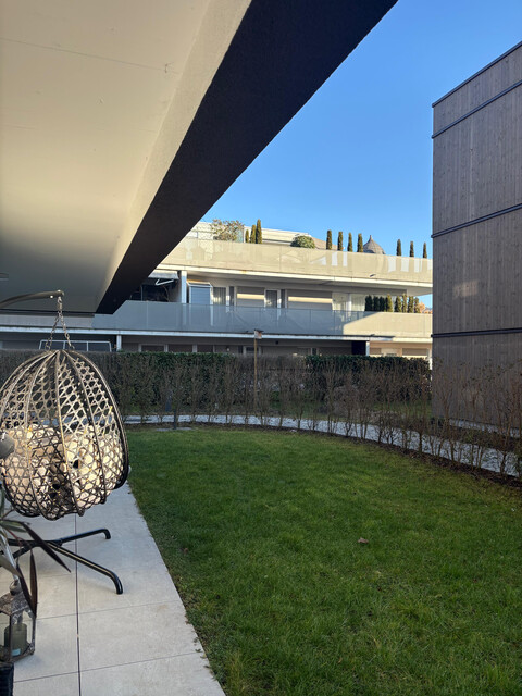 Neubau Gartenwohnung mit Terrasse, großem Garten und Tiefgaragenplatz in Top-Lage!