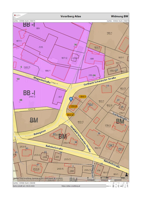 Sonniges Grundstück in zentraler Lage von Schwarzach