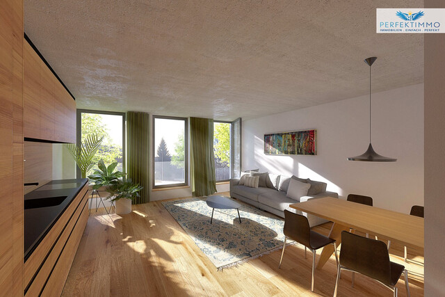 Weitläufige 2-Zimmer-Wohnung mit großer Loggia in erstklassigem Neubau - verfügbar ab September 2026