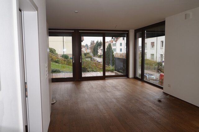 Wohnung (Traumlage) mit Balkon, Terrasse, Garten, Abstellraum, Keller, Fahrradabstellraum 