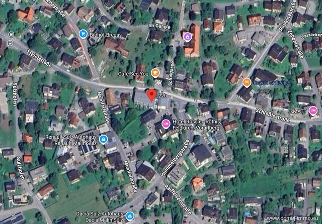 Sehr gepflegte 2-Zimmer-Wohnung mit Balkon und Tiefgaragenplatz in Röthis