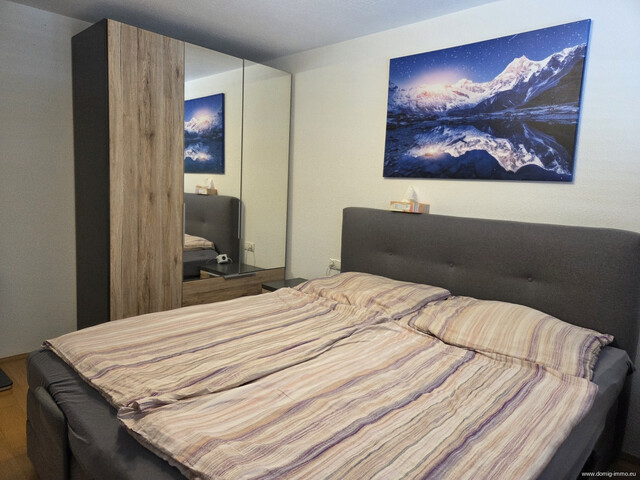 Sehr gepflegte 2-Zimmer-Wohnung mit Balkon und Tiefgaragenplatz in Röthis