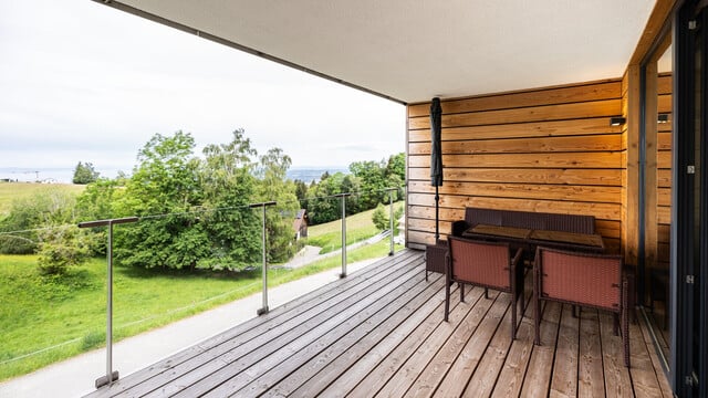 93m² große 3,5-Zimmer-Maisonettewohnung mit Seeblick und Zweitwohnsitzmöglichkeit am Eichenberg!