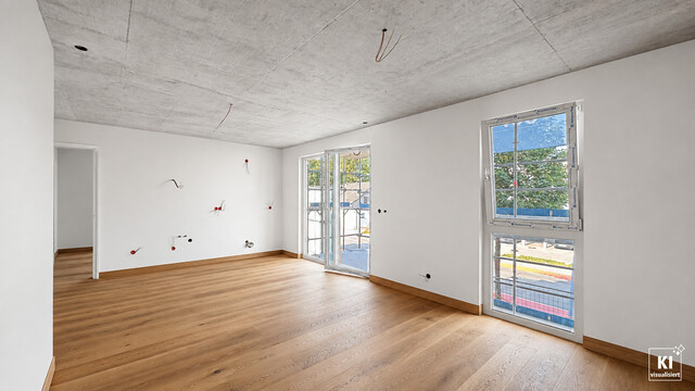 Attraktiver Preis trifft modernen Neubau: 3-Zi-Wohnung mit Westbalkon
