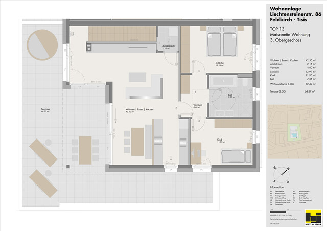 Maisonette Wohnung