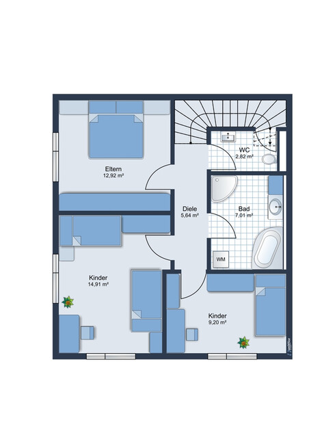 Charmante Maisonette-Wohnung in Schwarzach