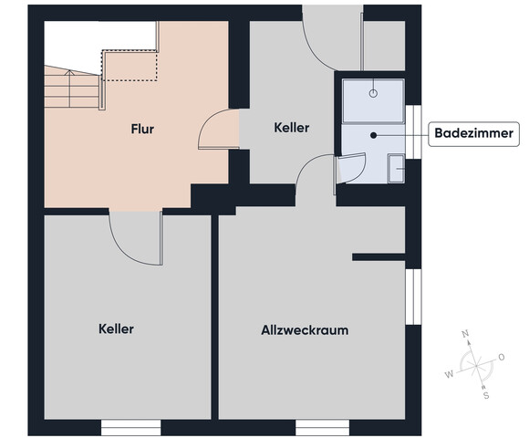 Wohnen in Lauterach: Einfamilienhaus mit großem Grundstück und Renovierungspotenzial