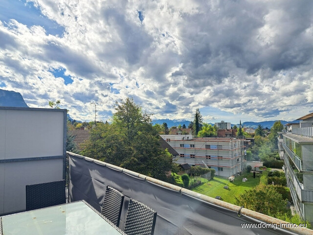 Tolle 4 Zimmerwohnung (ca. 93m²) über 2 Etagen mit schöner Sonnenterrasse in Dornbirn!