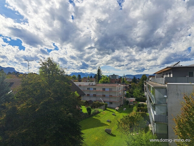 Tolle 4 Zimmerwohnung (ca. 93m²) über 2 Etagen mit schöner Sonnenterrasse in Dornbirn!