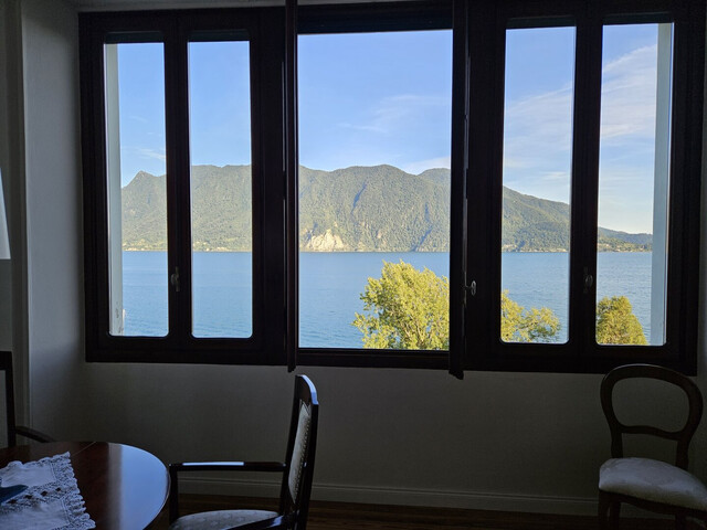Ferienwohnung am Lago Maggiore in einer Jugendstilvilla am See