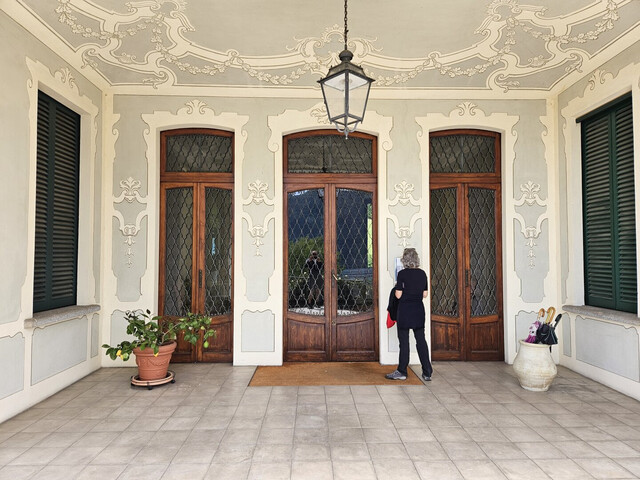 Ferienwohnung am Lago Maggiore in einer Jugendstilvilla am See