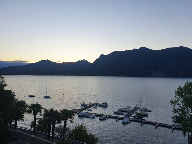 Ferienwohnung am Lago Maggiore in einer Jugendstilvilla am See