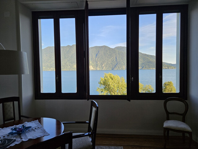 Ferienwohnung am Lago Maggiore in einer Jugendstilvilla am See